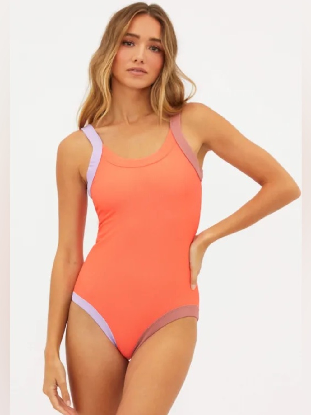 Beach Riot Linda One Piece Swimsuit in Oasis